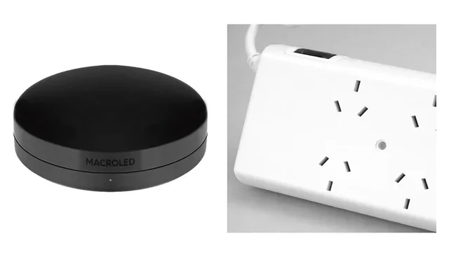 Controlador smart infrarrojo y zapatilla prolongadora
