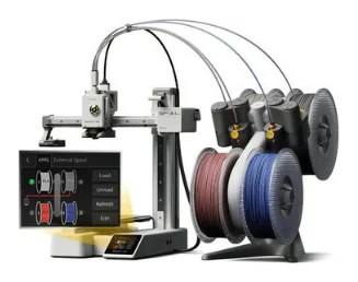 Impresora 3D con sistema multicolor